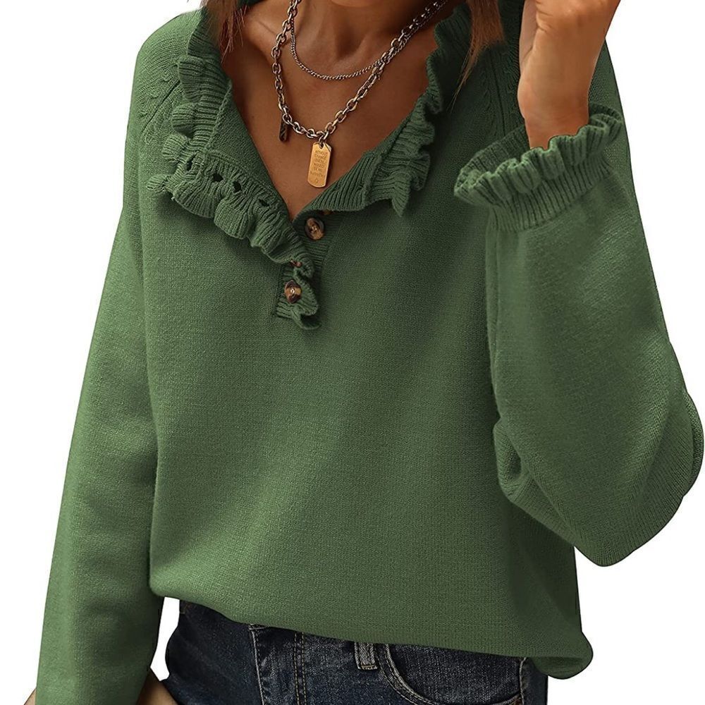 Button Down Sweater    - Picture 3 of 5